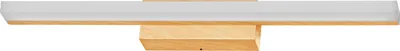 Produktbild von OSRAM Orbis Mirror Leuchte in Holzdekor, 60 cm, Aluminium-Gehäuse, 10 W, 950 lm, IP44 Schutzart, Farbtemperatur einstellbar via Click CCT (4000 K und 3000 K), dimmbar über Touch-Steuerung