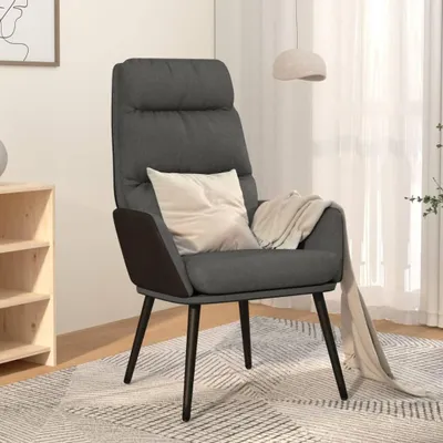 Produktbild von Dunkelgrauer Relaxsessel aus Stoff