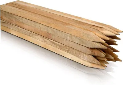 Produktbild von Famanu Holzpfähle 25 Stück, 50 cm für Garten und Landwirtschaft