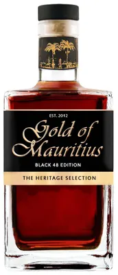 Produktbild von Gold of Mauritius Black 48 Edition - The Heritage Selection - Dark Rum