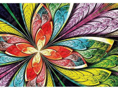 Immagine prodotto di Yazz Puzzle Fiore Colorato - 1000 pezzi giocattolo colorato