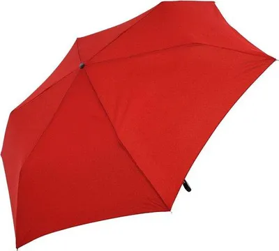 Productafbeelding van Mini-paraplu, plat en compact - Donkerrood