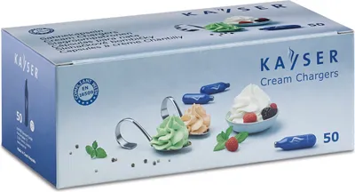 Produktbild von Kayser Sahnekapseln Sahnekartuschen 50 Stück