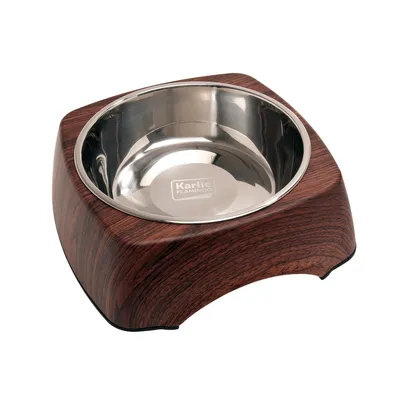 Produktbild von Karlie - Napf Kulho Wood Palisander 1400Ml