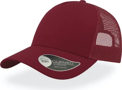 Produktbild von Atlantis RAPC | Rapper Baumwolle Cap / Kappe / Mütze - Farbe: Burgundy/Burgundy - Größe: One Size