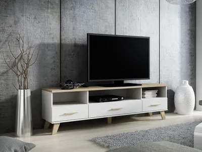 Obrázek produktu pro TV stolek 180 cm OLINA - dub sonoma / bílý
