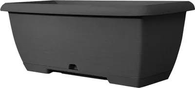 Image de PLASTECNIC S.p.a. Coffre TERRAE MIDI - anthracite 55 cm 25 cm 21 cm