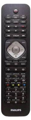 Image de Philips Perfect replacement SRP5016/10 télécommande IR sans fil Audio, DTV, DVD/Blu-ray, DVR, Home cinema system, SAT, TV Press buttons