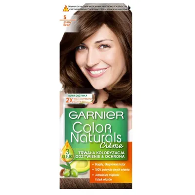 Zdjęcie produktu dla Garnier Color Naturals Farba 5 Jasny brąz, 1 sztuka