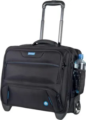 Produktbild von Business Trolley Laptop RPET - schwarz. Packung mit 3 Stück