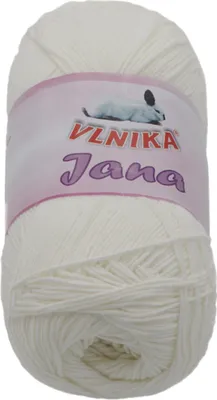 Obrázok produktu pre Priadza JANA – 100 g / 330 m – krémová