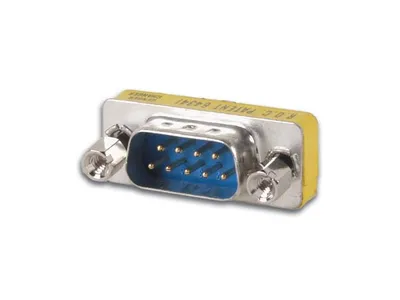 Productafbeelding van Geslachtsveranderer - Zeer Plat - 9-Polige D-Connector / 9-Polige D-Connector