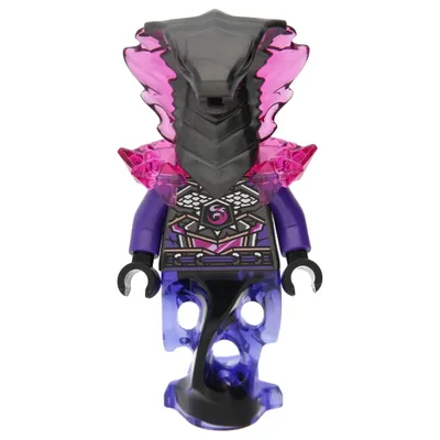 A LEGO minifigure of Aspheera, a character from Ninjago, shown from the front against a white background.