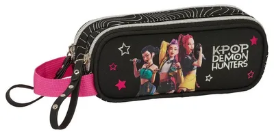 Productafbeelding van K-pop Demon Hunters etui met 2 vakken, 21 cm