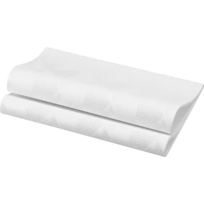 Produktbild von Duni Elegance Servietten Crystal weiß 40x40cm 40 Stück