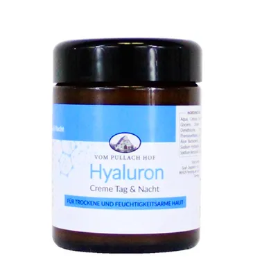 Produktbild von Feuchtigkeitscreme mit Hyaluron 100ml Körpercreme Hautpflege Hautcreme vom Pullach Hof Creme 4