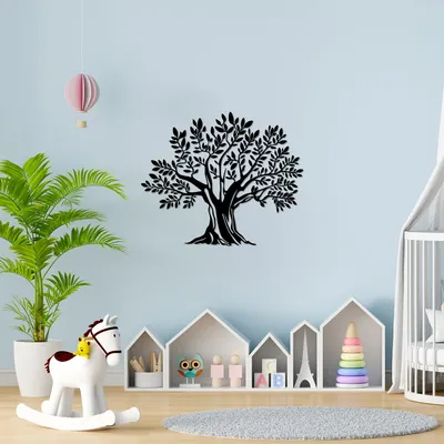 Produktbild von Wallity, Monumental- SKL2424, Schwarz, Sonstige Wohndekorationen, 70 x 58 cm, 100% Metall (Dicke: 1
