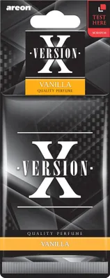 Original Areon Duftbaum Lufterfrischer Duftdose Autoduft Parfüm X Vision Vanille – Produktansicht