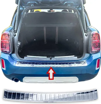 Immagine prodotto di Protezione paraurti cromata in acciaio inox adatta per Mini Countryman F60 LCI | BJ 06.2020-2023