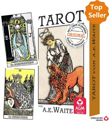 Produktbild von Premium Tarot von A.E. Waite, Tarotkarten (Pocket)