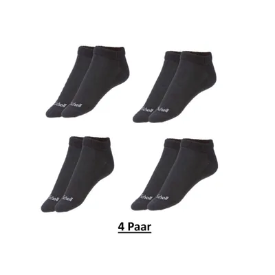Produktbild von Scholl 4-er Paar Damen Socken, schwarz, Größe 35-38