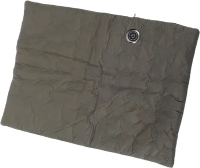 Obrázek produktu pro Elektrický vyhřívací polštářek – USB napájení – Udržuje teplo – 3 úrovně teploty – 18 x 14 x 7 cm – Šedá barva