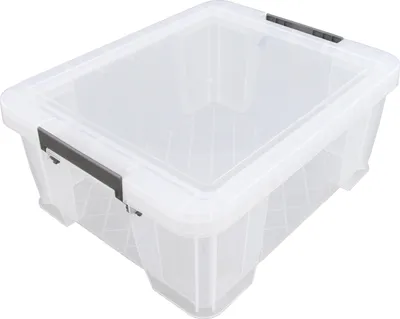 Produktbild von Whitefurze Aufbewahrungsbox - 24 Liter - Transparent - 48 x 38 x 19 cm