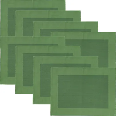 Produktbild von Erwin Müller Tischset Lissabon" 8er-Pack grün 33x45 cm"