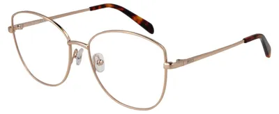 Produktbild von Emilio Pucci EP5229 Brillenfassung Damen Metall Rosé Gold 55-16-140