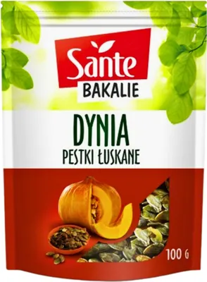 Zdjęcie produktu dla SANTE Dynia pestki łuskane 100 g