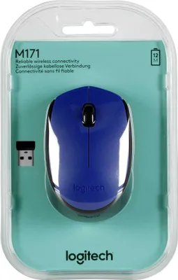 Produktbild von Logitech M171 Wireless Mouse blue