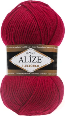 Produktbild von ALIZE Lanagold 100g 49% Wolle Strickgarn Winterwolle Schurwolle Farbwahl