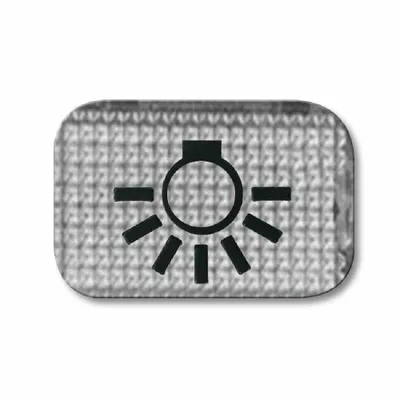 Image de Busch-Jaeger 2145 LI Symbole de bouton-poussoir lumière Reflex SI/Duro 2000 transparent