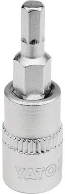 Image de Clé hexagonale 1/4", 4 mm, longueur 37 mm