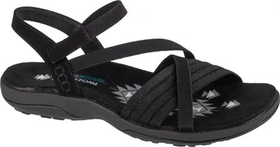 Produktbild von Skechers Reggae Slim - Summer Heat Sandals 163116-BBK, Sandalen, Damen, Schwarz, Größe: 41