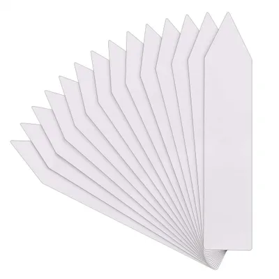 Produktbild von 100 Stück 100 mm Kunststoff Pflanzenetiketten/Pflanzschilder/Pflanzen Etiketten,Rot