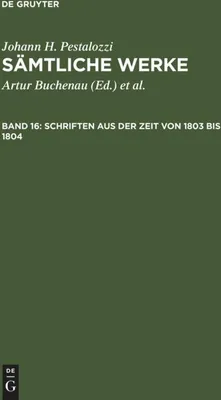 Produktbild von Schriften aus der Zeit von 1803 bis 1804