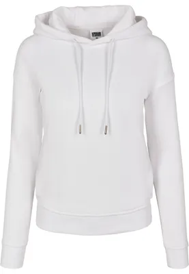 Immagine prodotto di Urban Classics Donna - Felpa con cappuccio ORGANIC Basic Weiß - XXL