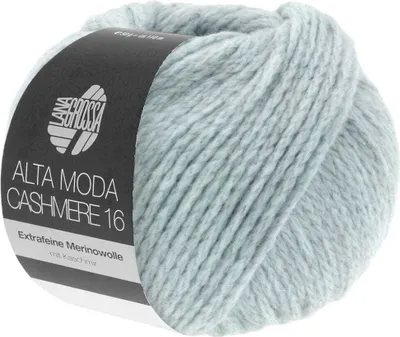 Produktbild von Lana Grossa ALTA MODA Cashmere 16 50 g supersoftes Kettengarn aus extrafeiner Wolle mit Kaschmir 110 m Farbe 054 - Pastellblau