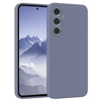 Produktbild von EAZY CASE - TPU Hülle für Samsung Galaxy A55, TPU Case stoßfeste Handyhülle, weiches Cover mit Kameraschutz, Silikonhülle in Blau