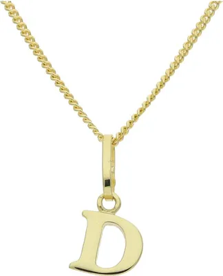 Produktbild von JuwelmaLux Anhänger Buchstabe "D" 333/000 (8 Karat) Gold JL16-02-0587