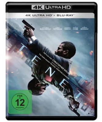 Produktbild von PLAION Tenet (4K UHD), Film, Blu-ray, Deutsch, Englisch, Spanisch, Italienisch, Thailändisch, 150 min, Thriller, Dänisch, Finnisch, Norwegisch, Polnisch