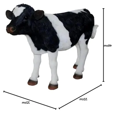 Produktbild von Dekofigur, stehendes Kalb