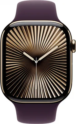 Produktbild von Apple MXLT3ZM/A, Band, Smartwatch, Pflaumenfarben, Apple, Apple Watch Models 44mm, 45mm, 46mm, 49mm, Fluor-Elastomer