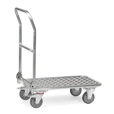 Produktbild von fetra 1133, Aluminium, Transportwagen, Aluminium, 200 kg, 4 Rad/Räder, 12,5 cm