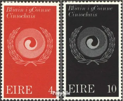 Produktbild von Briefmarken Irland 1971 Mi 270-271 (kompl.Ausg.) postfrisch Sondermarken