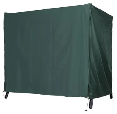 Produktbild von Hollywoodschaukel Schutzhülle - Gartenschaukel Abdeckung - Wasserdicht - UV-beständig - Oxford Polyester - 205×124×164 cm - Armeegrün