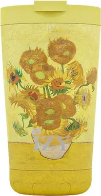 Obrázok produktu pre Termoska 0,35 l, nerezová oceľ, slnečnice van Gogh - IZY | Art Collection