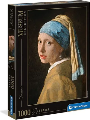 Obrázek produktu pro Puzzle 1000 dílků Museum Vermeer Dívka s perlou 39614