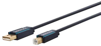 Produktbild von Clicktronic USB 2.0 Kabel, Datenkabel mit der Steckerkombination A/B
